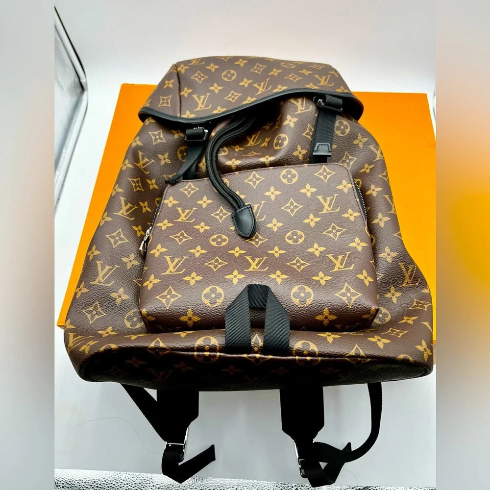 COPY - Authentic New Louis Vuitton Zack Monogram Macassar Canvas Backpack. Neve… - Picture 4 of 13